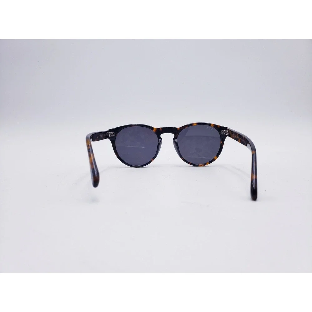 DIFF Eyewear Cody Polarized Tortoise Shell Round Sunglasses